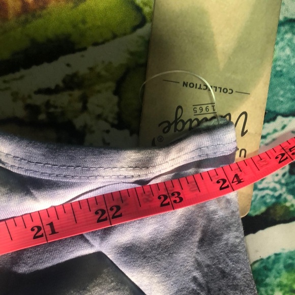 U.S. Vintage Blue and Black Spiral Tank Top - Picture 3 of 7